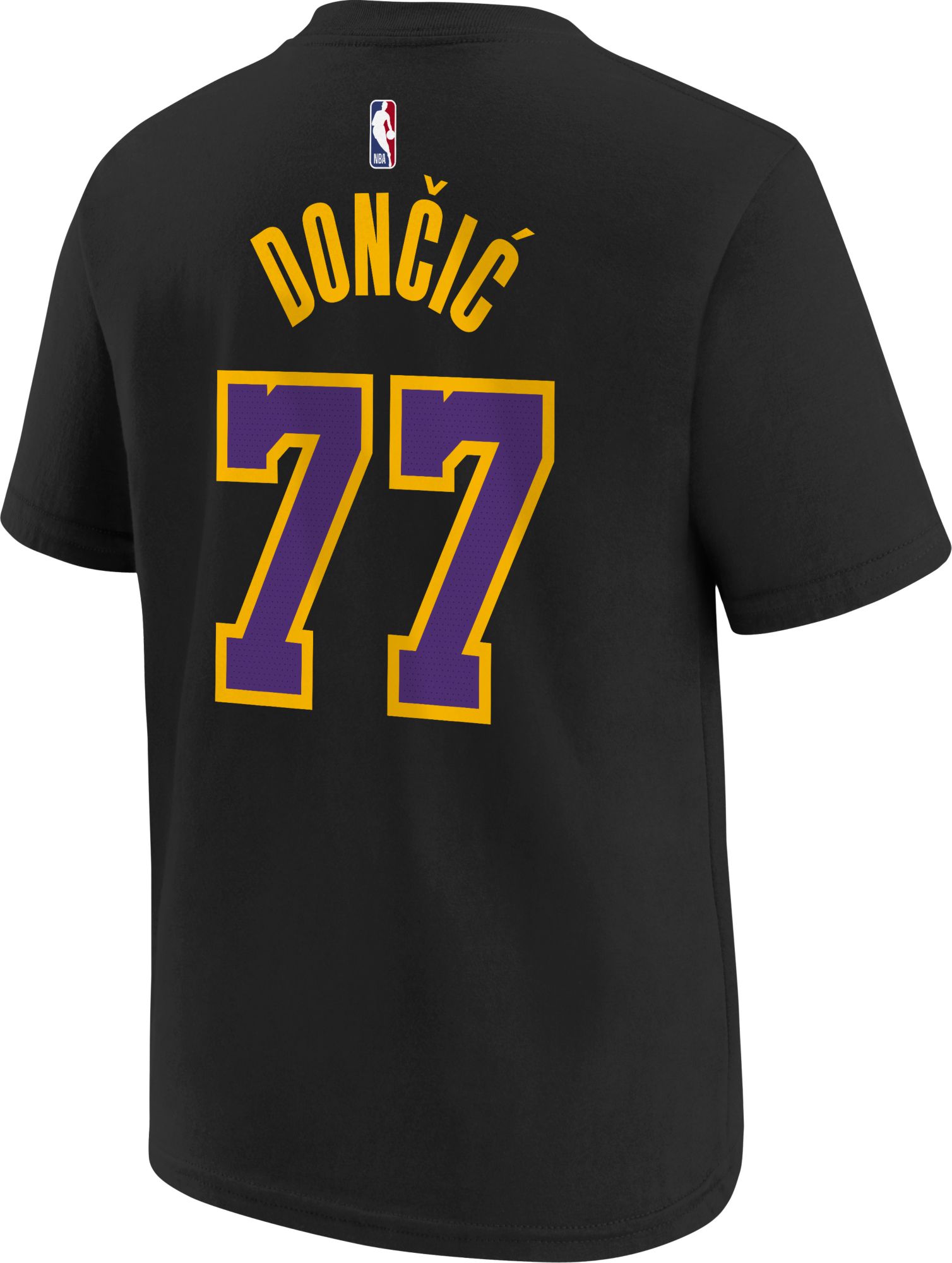 Nike Youth 2025-26 City Edition Los Angeles Lakers Luka Doncic #77 T-Shirt product image