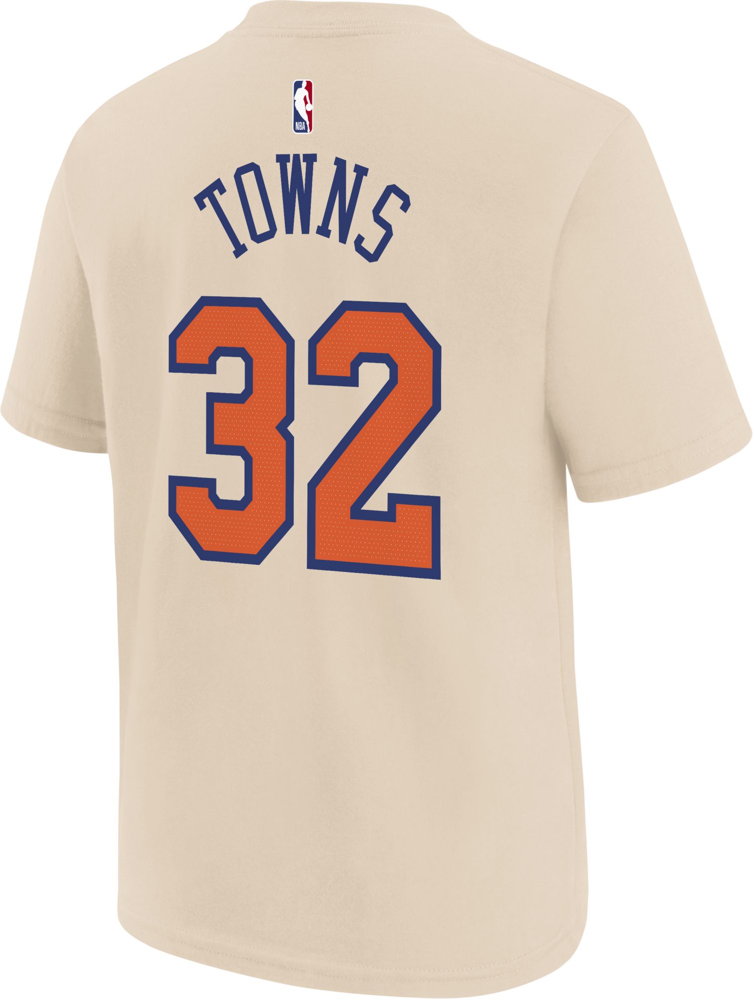 Nike Youth 2025-26 City Edition New York Knicks Karl-Anthony Towns #32 T-Shirt product image