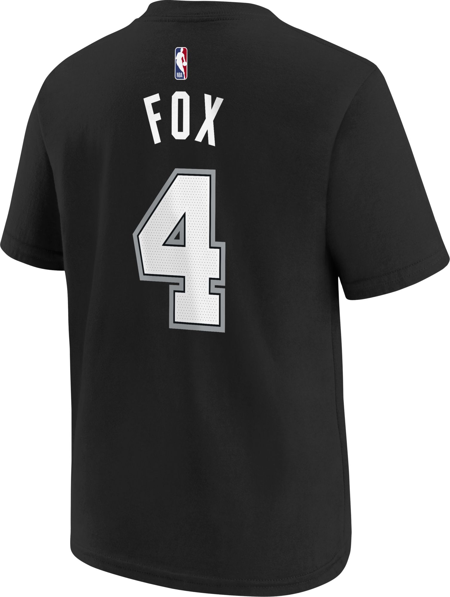 Nike Youth 2025-26 City Edition San Antonio Spurs De'Aaron Fox #4 T-Shirt product image