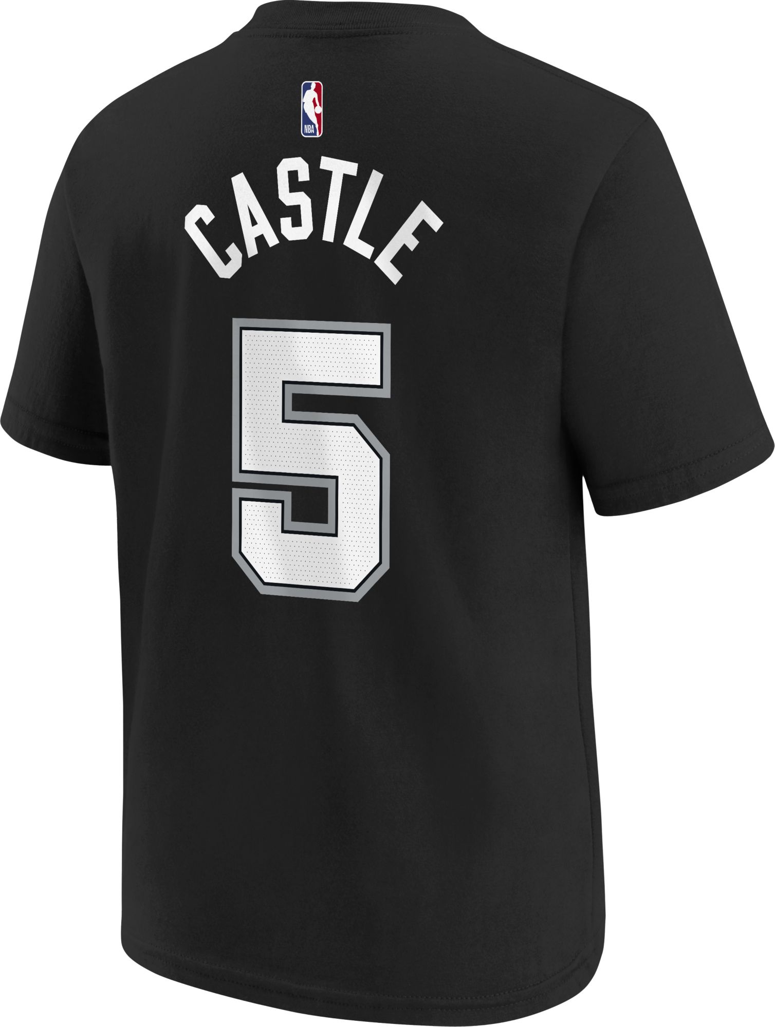 Nike Youth 2025-26 City Edition San Antonio Spurs Stephon Castle #5 T-Shirt product image