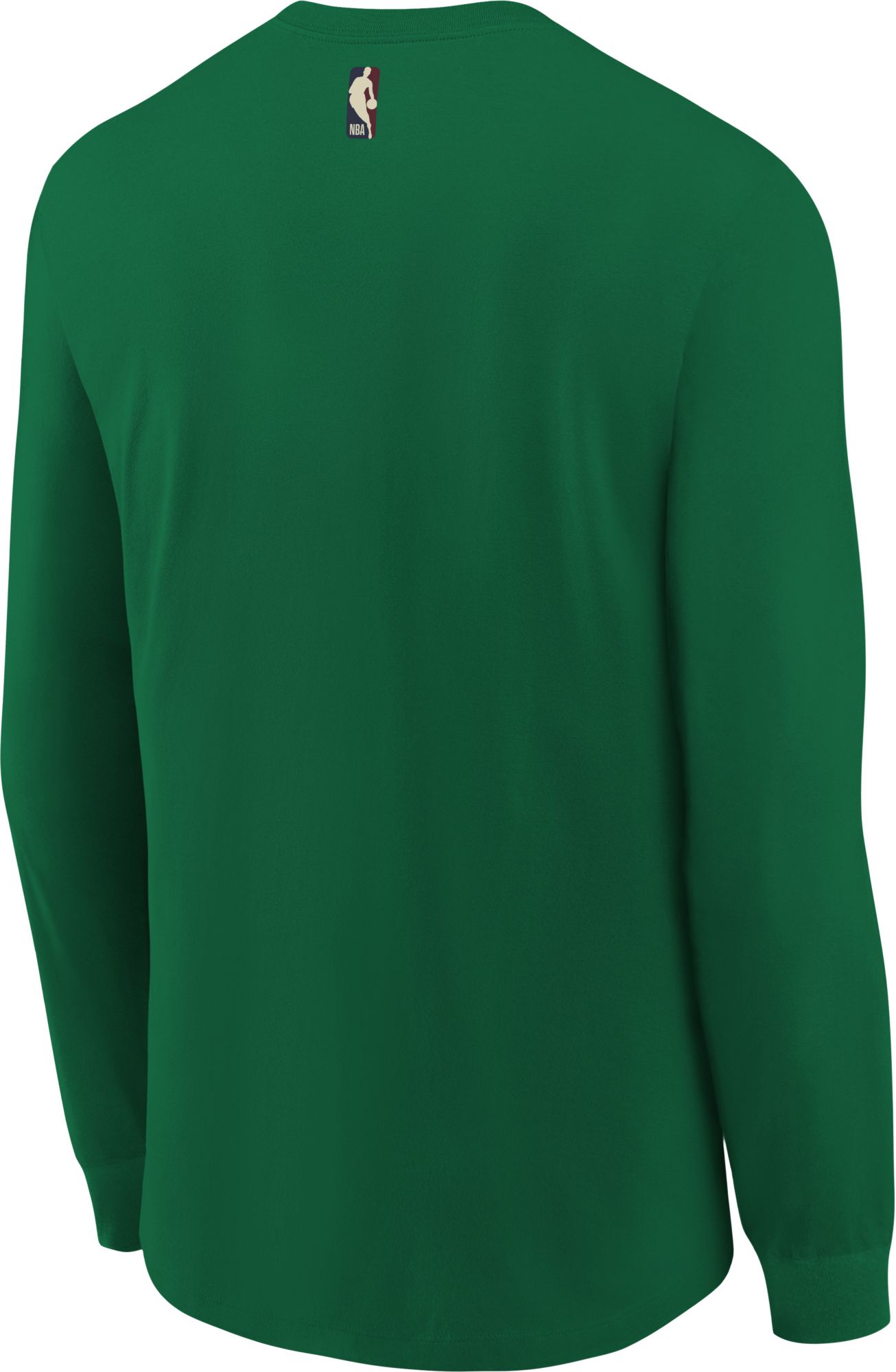 Nike Youth Dallas Mavericks Green Hardwood Classics Wordmark Long Sleeve Shirt product image