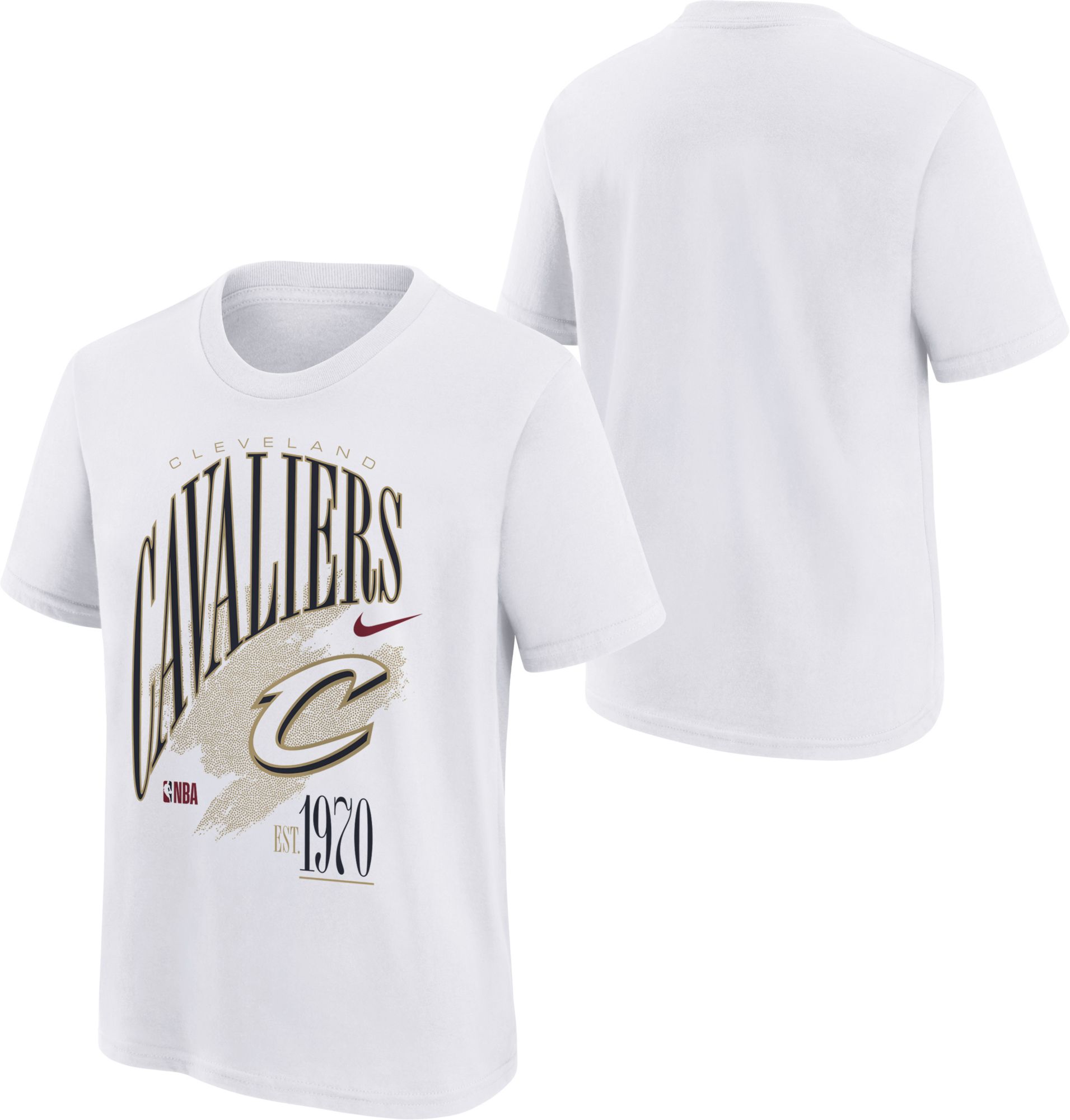 Nike Youth Cleveland Cavaliers Hardwood Classics White Champs T-Shirt product image