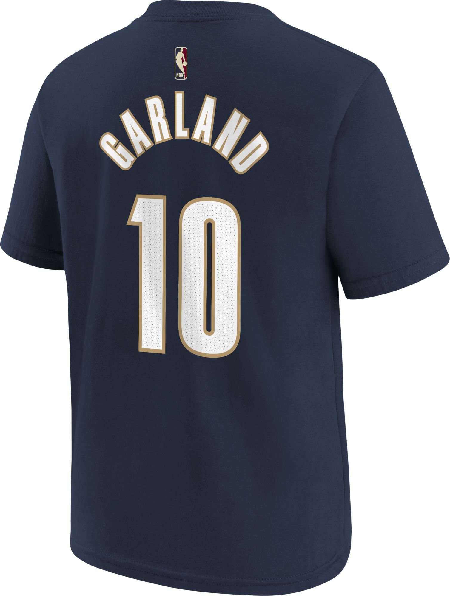 Nike Youth Cleveland Cavaliers Darius Garland #10 Navy Hardwood Classics T-Shirt product image