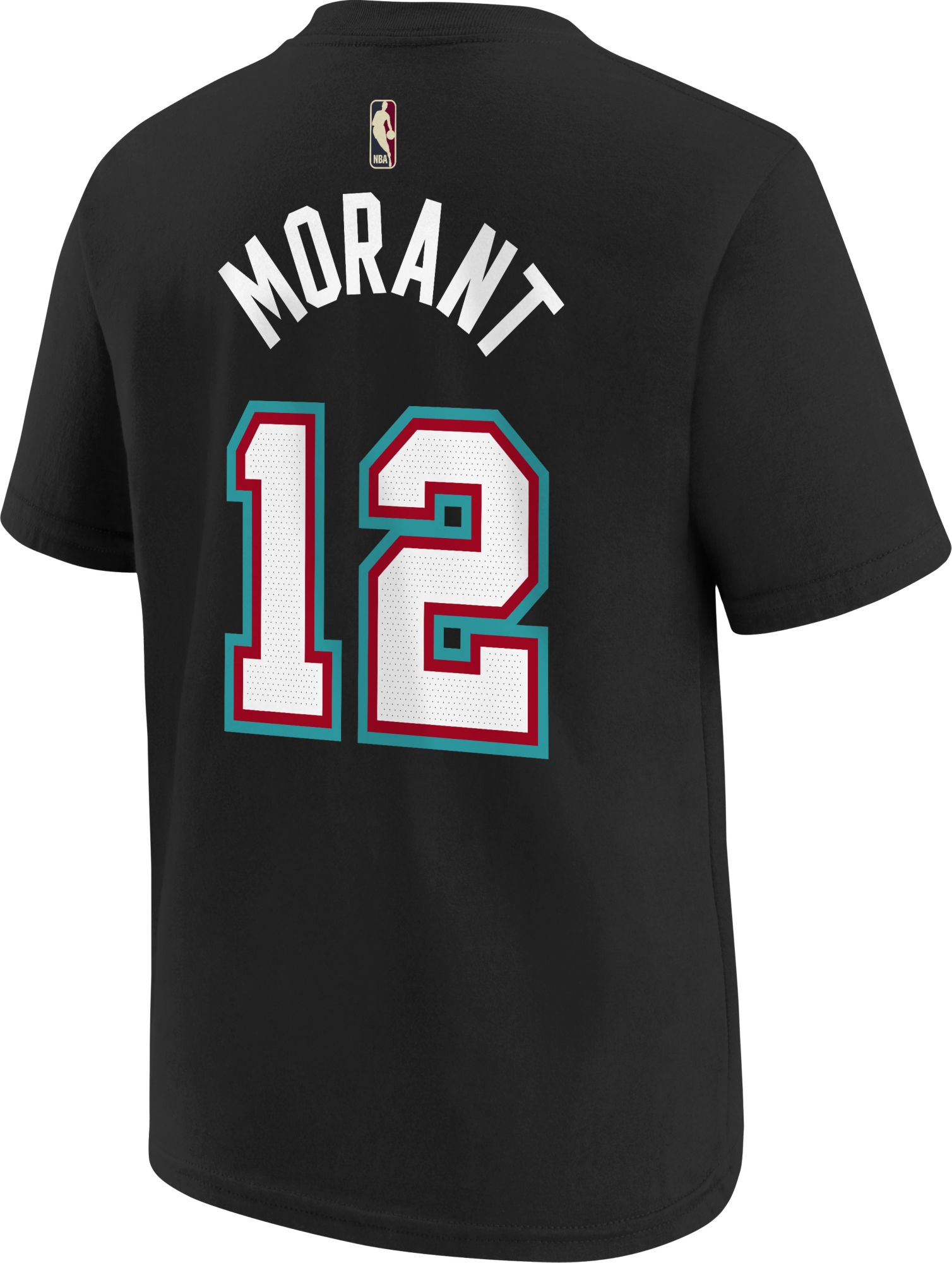 Nike Youth Memphis Grizzlies Ja Morant #12 Black Hardwood Classics T-Shirt product image