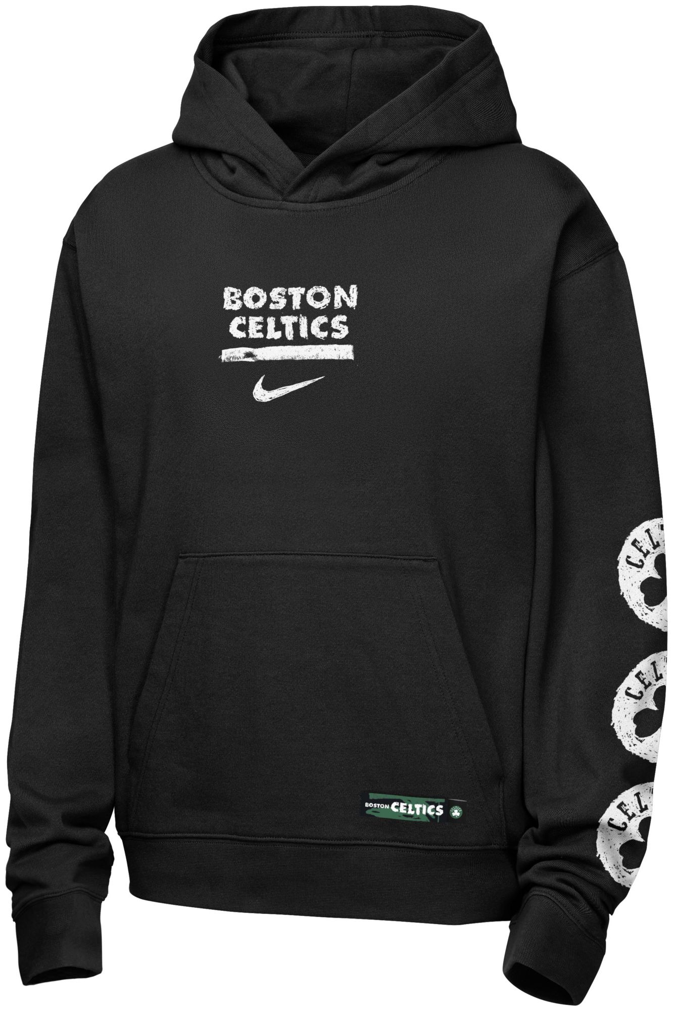 Nike Youth Boston Celtics Black Premium Club Hoodie product image