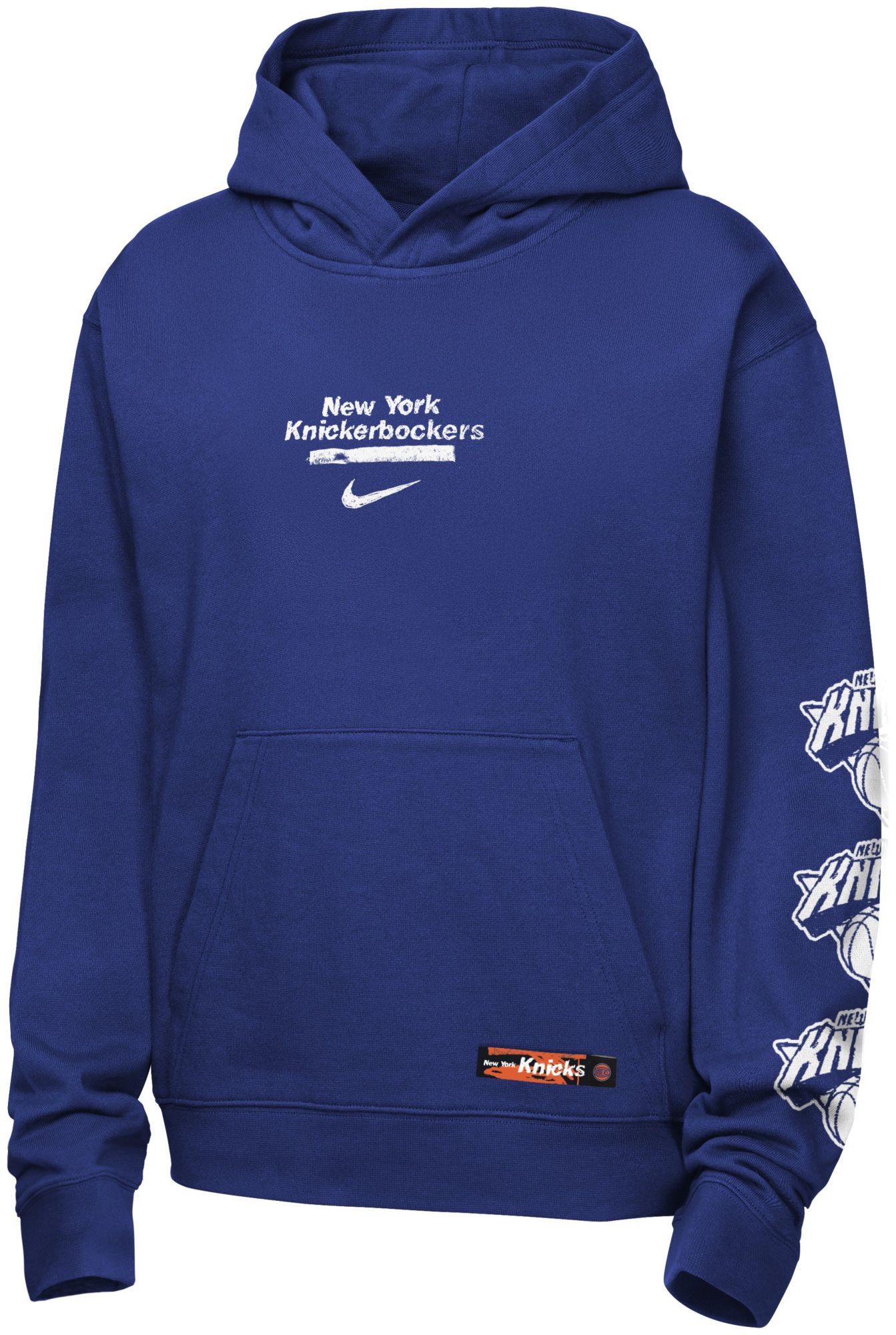 Nike Youth New York Knicks Blue Graphic Club Hoodie product image