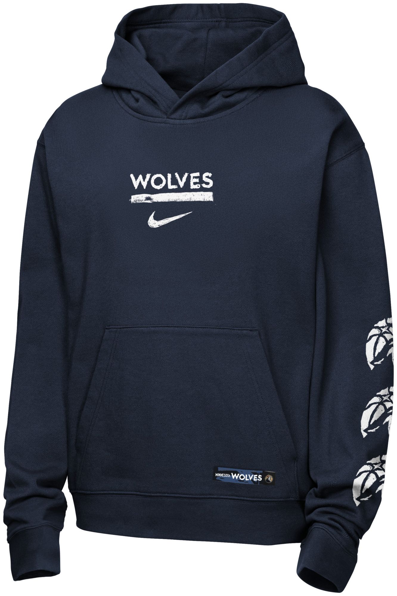 Nike Youth Minnesota Timberwolves Navy Premium Club Hoodie product image