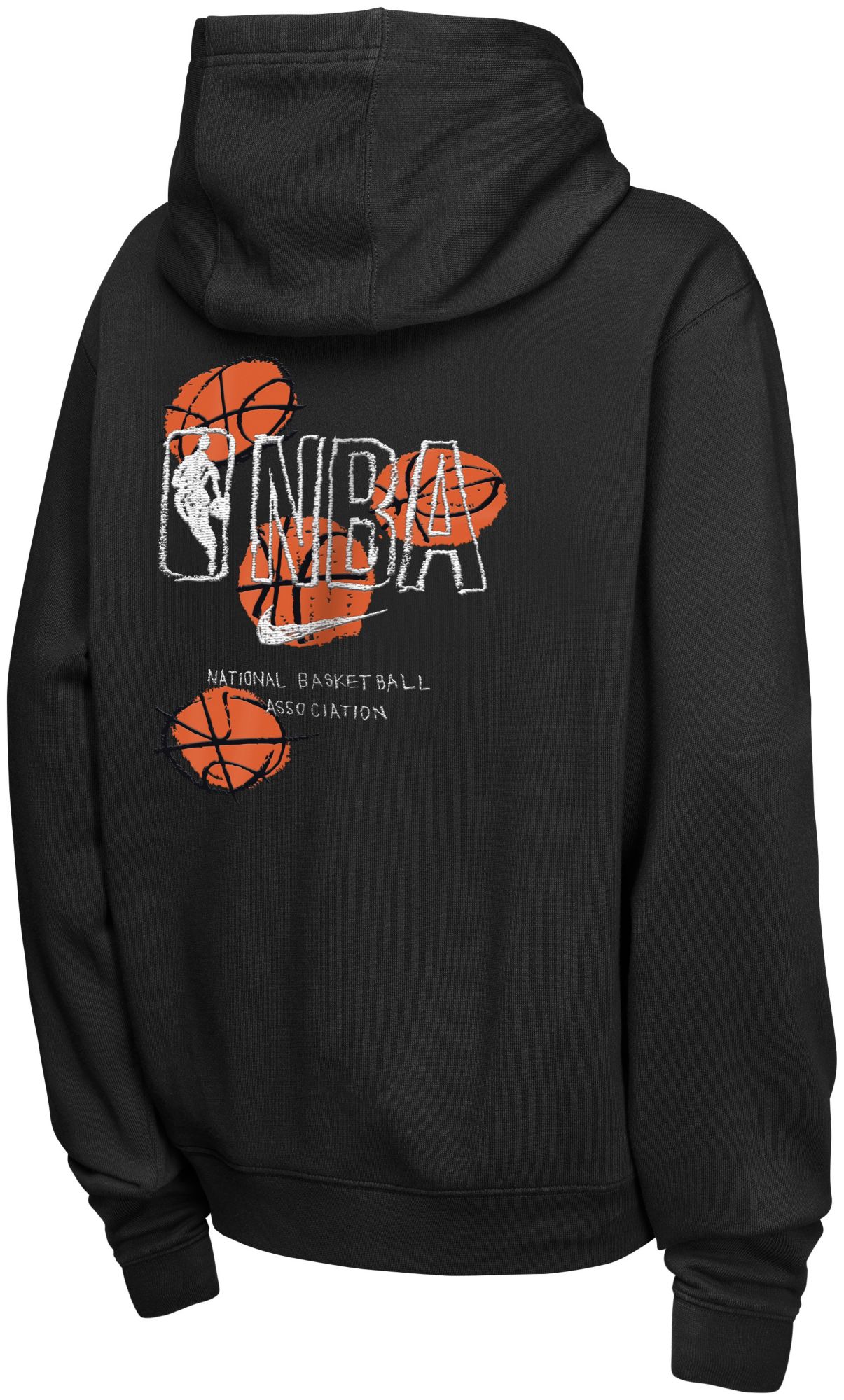 Nike Youth NBA Black Graphic Club Hoodie product image