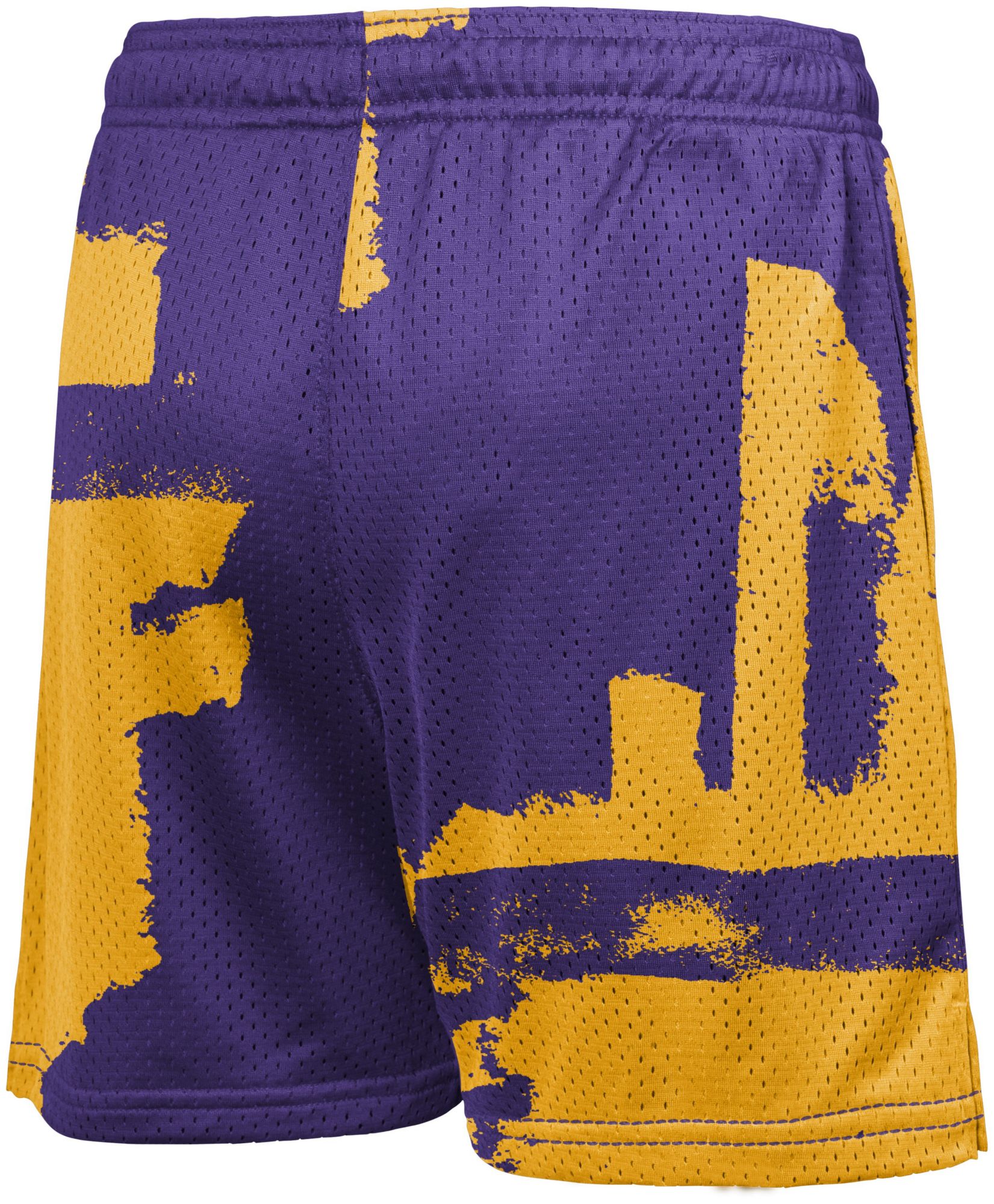 Nike Youth Los Angeles Lakers Wordmark Purple Practice Shorts product image