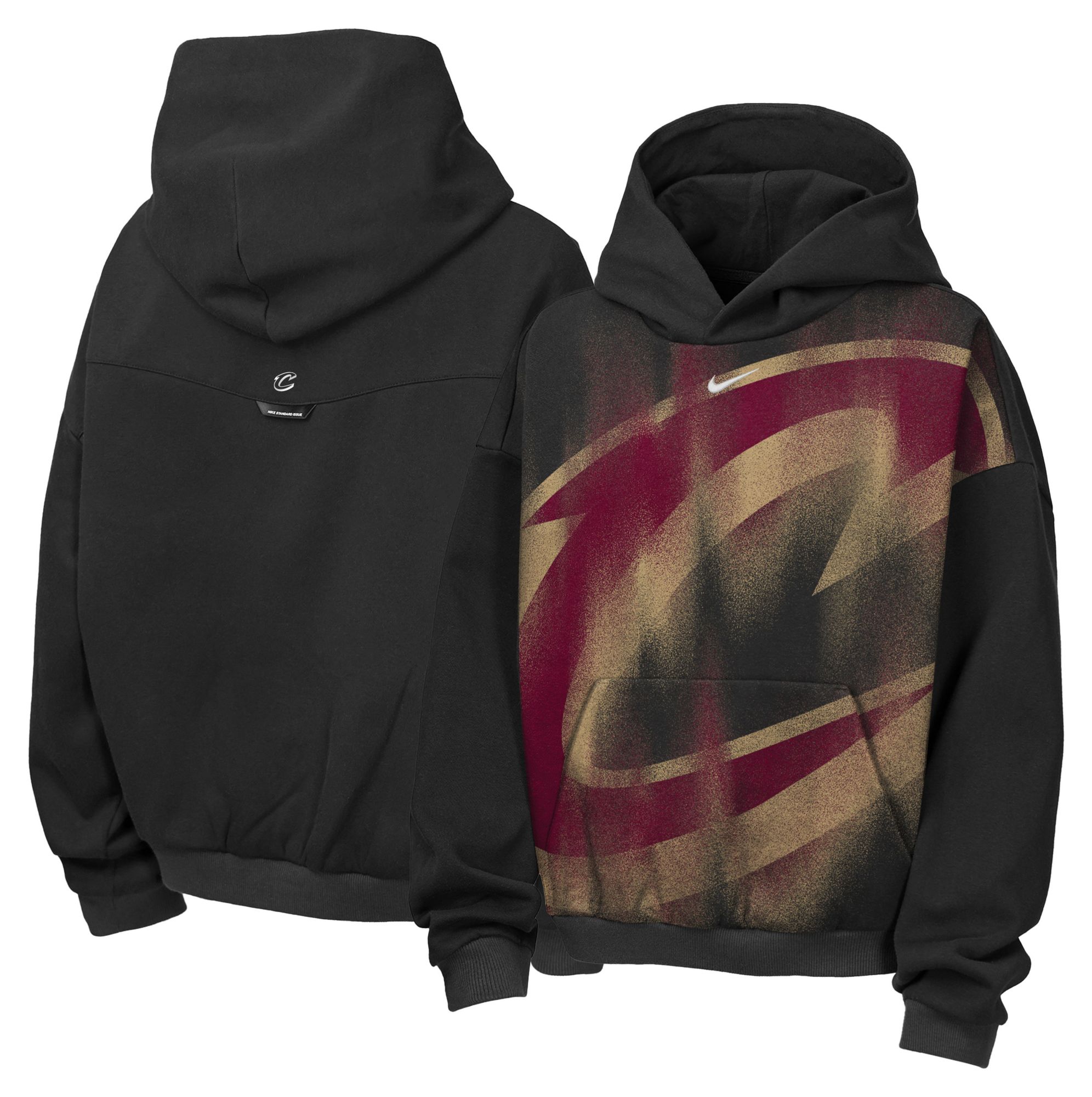 Nike Youth Cleveland Cavaliers Worn With Obsession Standard Issue Therma Fleece Icon Hoodie product image