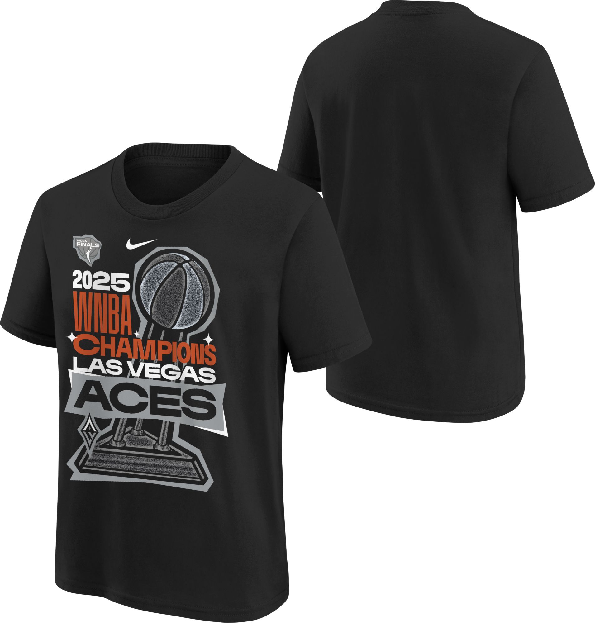 Nike Youth 2025 WNBA Champions Las Vegas Aces Locker Room T-Shirt product image