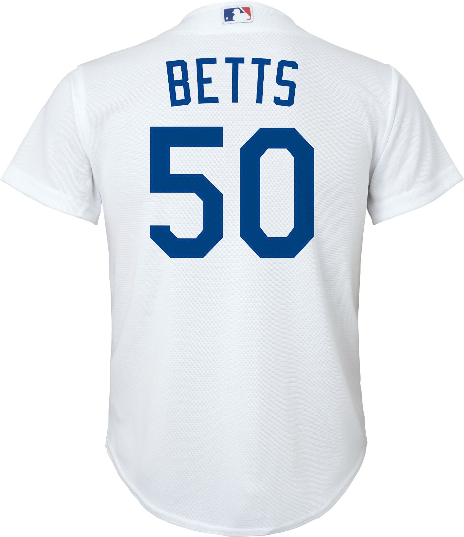 Nike Youth 4-7 Replica Los Angeles Dodgers Mookie Betts #50 White Jersey