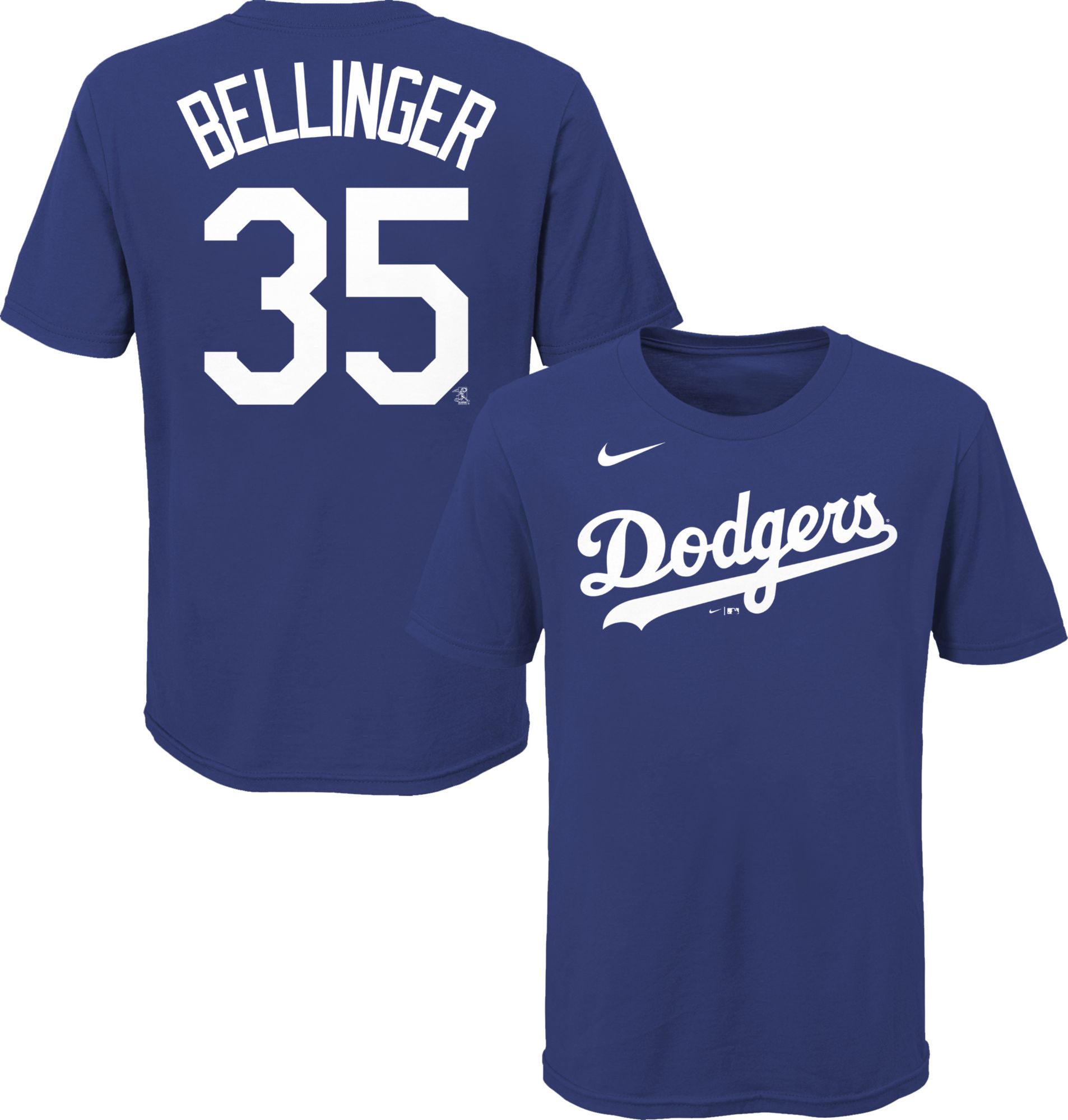 Nike Youth Replica Los Angeles Dodgers Cody Bellinger #35 Cool Base Royal Jersey product image
