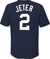  Derek Jeter New York Yankees MLB Boys Youth 8-20 Player Jersey  (White Home, Youth Small 8) : Sports & Outdoors