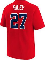Nike Youth Atlanta Braves Austin Riley #27 Red T-Shirt product image