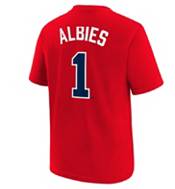 Nike Youth Atlanta Braves Ozzie Albies #1 Red T-Shirt product image