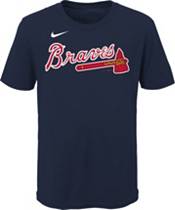 Nike Youth Atlanta Braves Ozzie Albies #1 Navy T-Shirt product image
