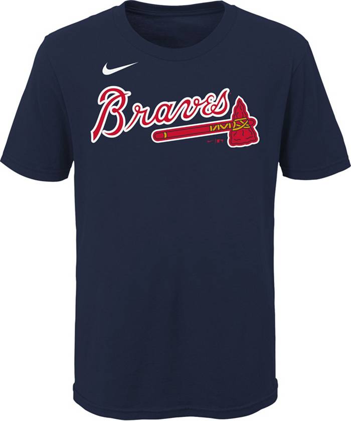 Youth Atlanta Braves Ronald Acuña Jr. Nike White 2022 MLB All-Star Game  Name & Number T-Shirt