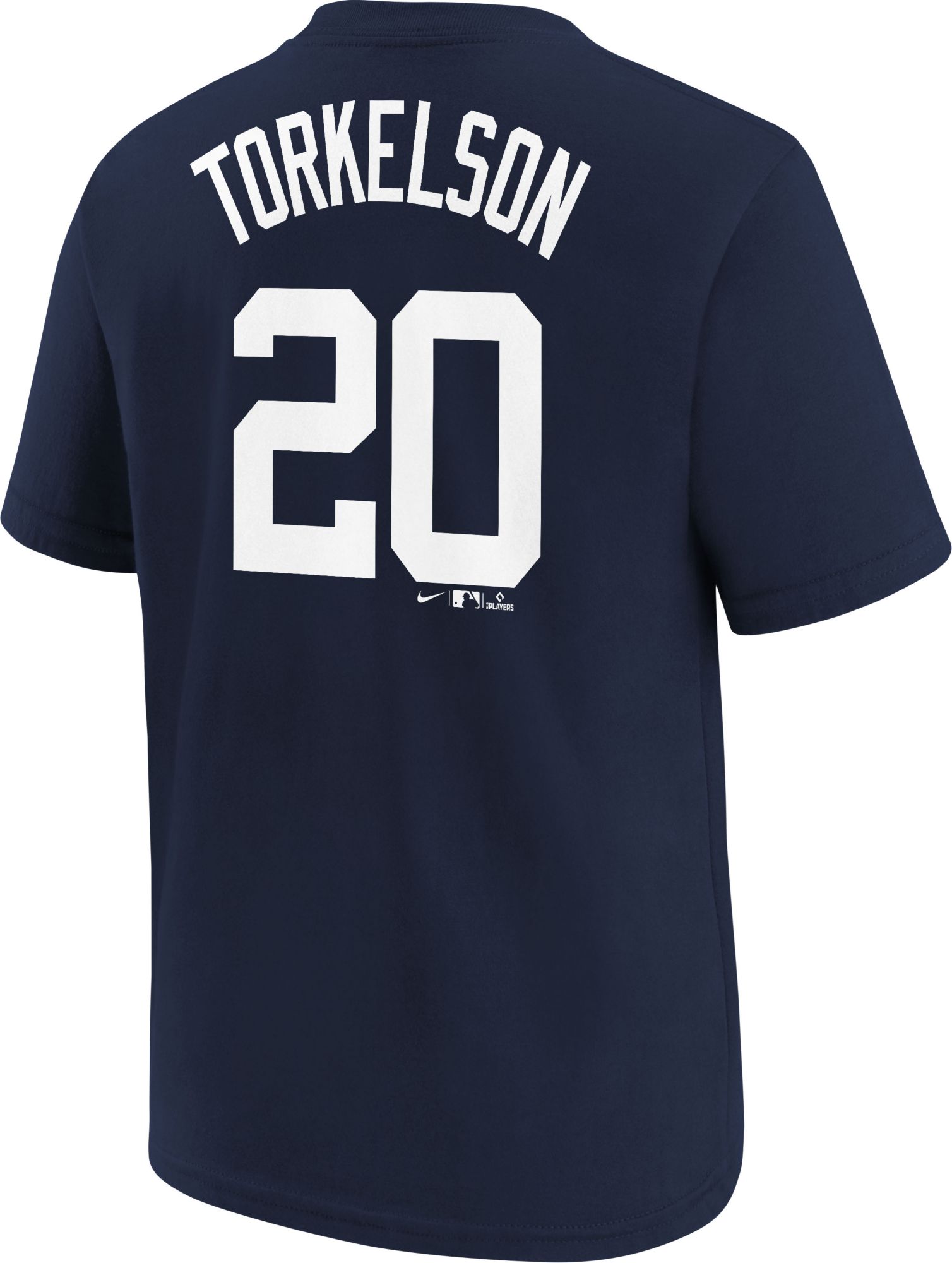 Nike Youth Detroit Tigers Spencer Torkelson #20 Navy Home T-Shirt