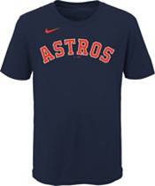 Nike Men's Replica Houston Astros Alex Bregman #2 Orange Cool Base Jersey