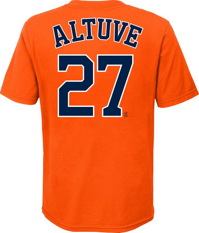 Outerstuff Jose Altuve Houston Astros #27 Little Kids Jersey - Little Kids  (4-7)