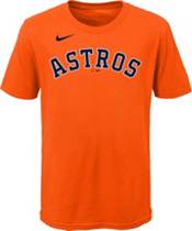 Jose Altuve Houston Astros Youth Navy Backer Long Sleeve T-Shirt 