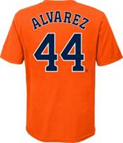New Yordan Alvarez #44 Houston Astros 2023 Gold Print Baseball