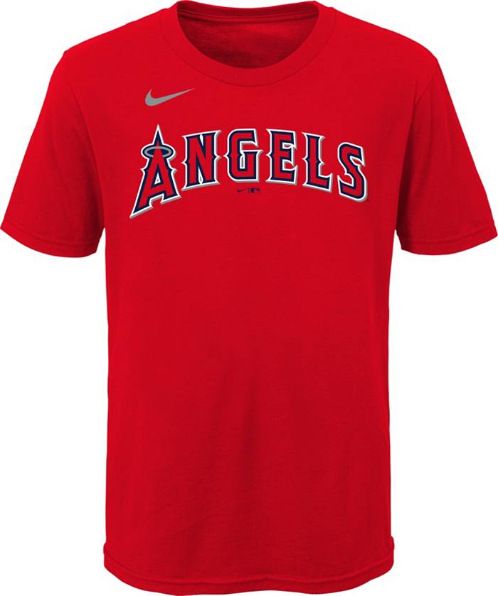 TROUT Los Angeles Angels Boys Majestic MLB Baseball jersey Home