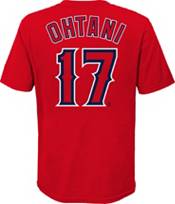 Nike Youth Los Angeles Angels Shohei Ohtani #17 Red T-Shirt product image