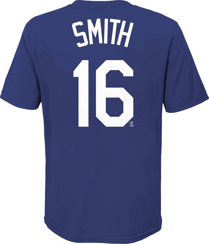 Los Angeles Dodgers Will Smith Gray Replica Youth Road Player Jersey  S,M,L,XL,XXL,XXXL,XXXXL