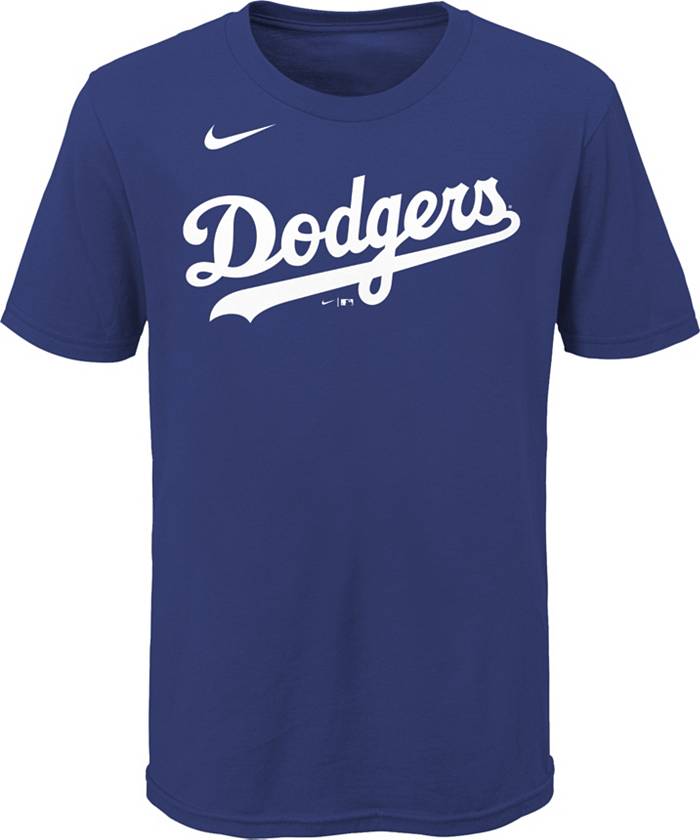Blue New XL Nike Dodger Shirt