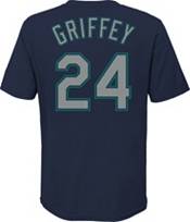 Mariners Baseball Seattle Mariners Ken Griffey Jr #24 Nike Replica Jersey Medium Teal