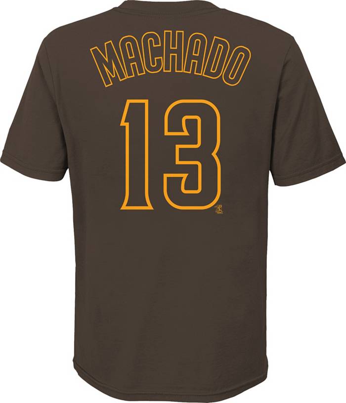 NWT Manny Machado #13 San Diego Padres Nike Jersey Shirt Size Youth XL  18-20