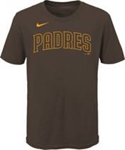 Nike Men's Replica San Diego Padres Manny Machado #13 Cool Base Brown Jersey