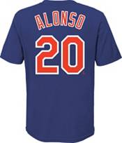 Nike Youth New York Mets Pete Alonso #20 Blue T-Shirt product image