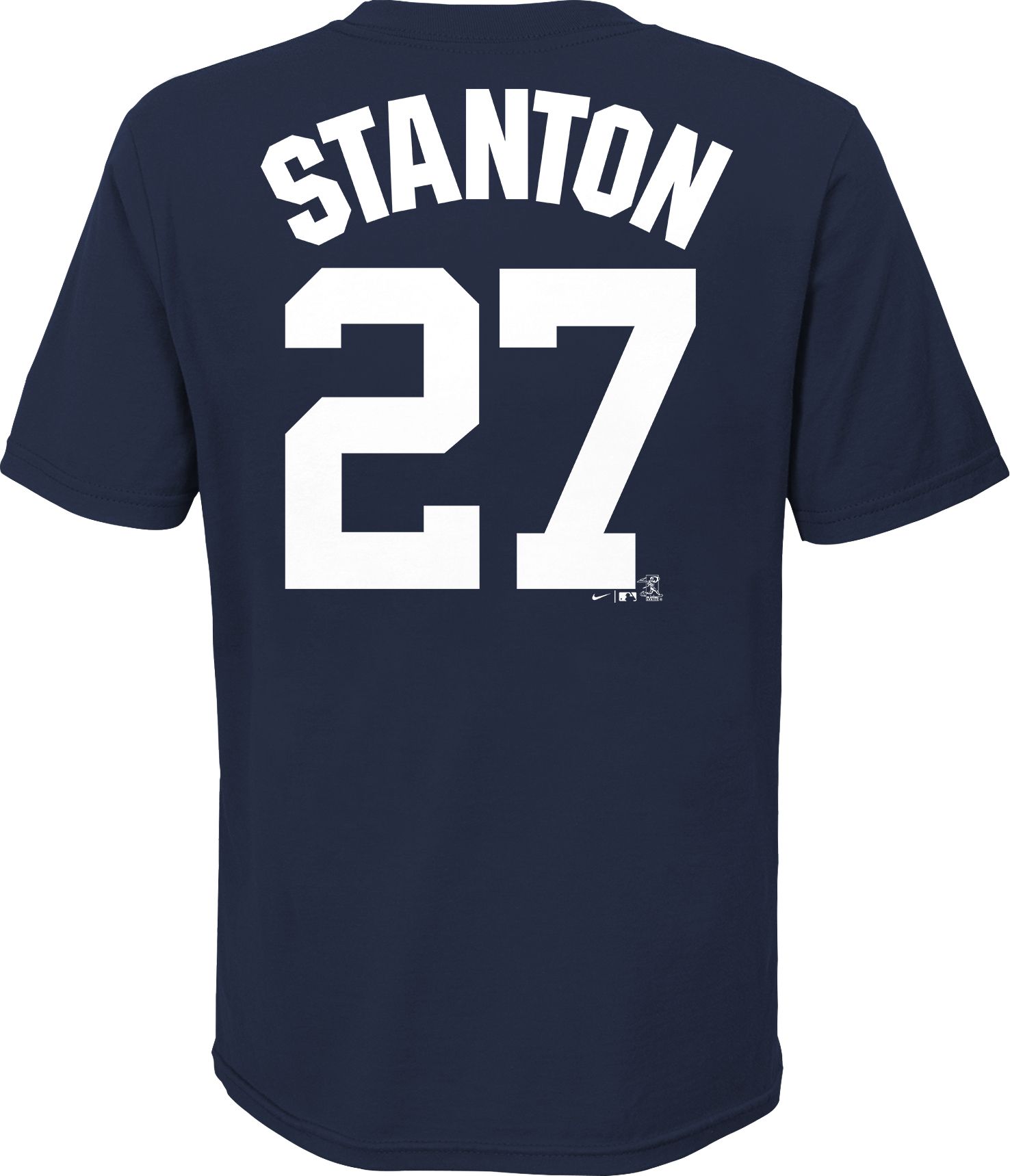Nike Youth New York Yankees Giancarlo Stanton #27 Navy T-Shirt product image