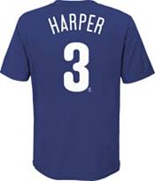 Nike Youth Philadelphia Phillies Bryce Harper #3 Blue T-Shirt