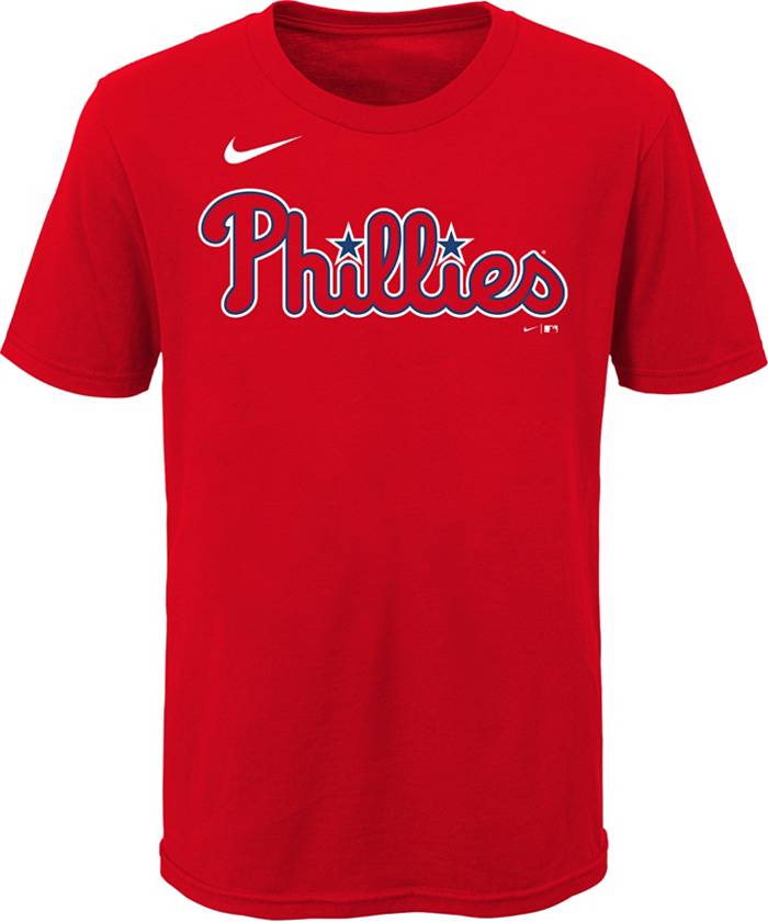 Dick's Sporting Goods Nike Youth Philadelphia Phillies Bryce Harper #3 Red  4-7 T-Shirt