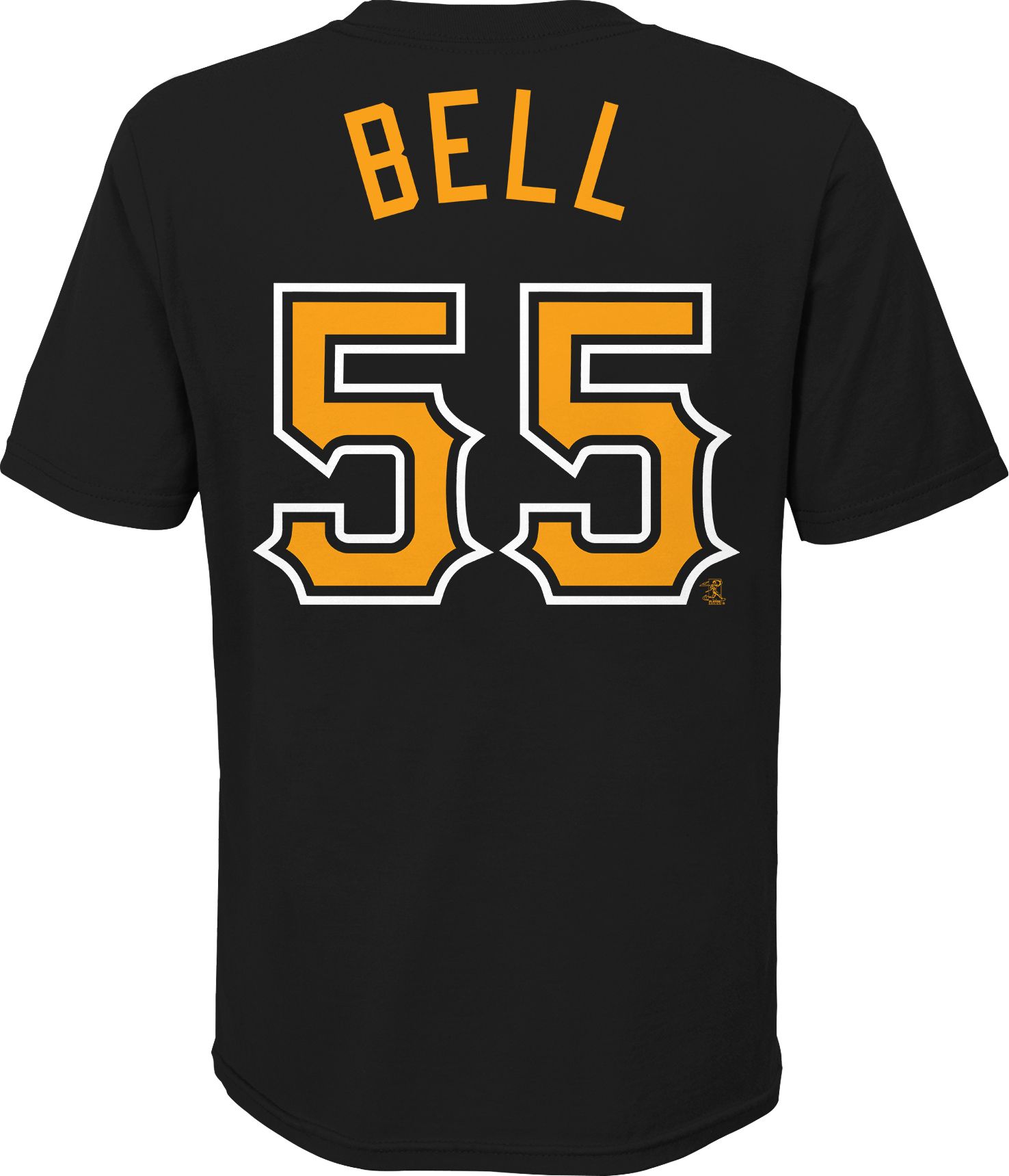 Nike Youth Pittsburgh Pirates Josh Bell #55 Black T-Shirt product image