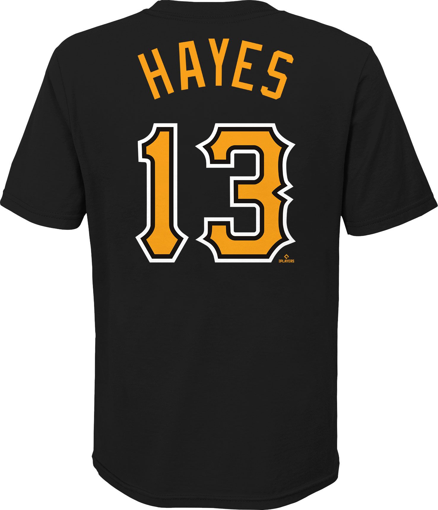 Nike Youth Pittsburgh Pirates Ke'Bryan Hayes #13 Black T-Shirt product image