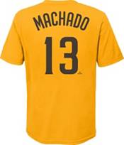 Nike Youth San Diego Padres Manny Machado #13 Yellow T-Shirt product image