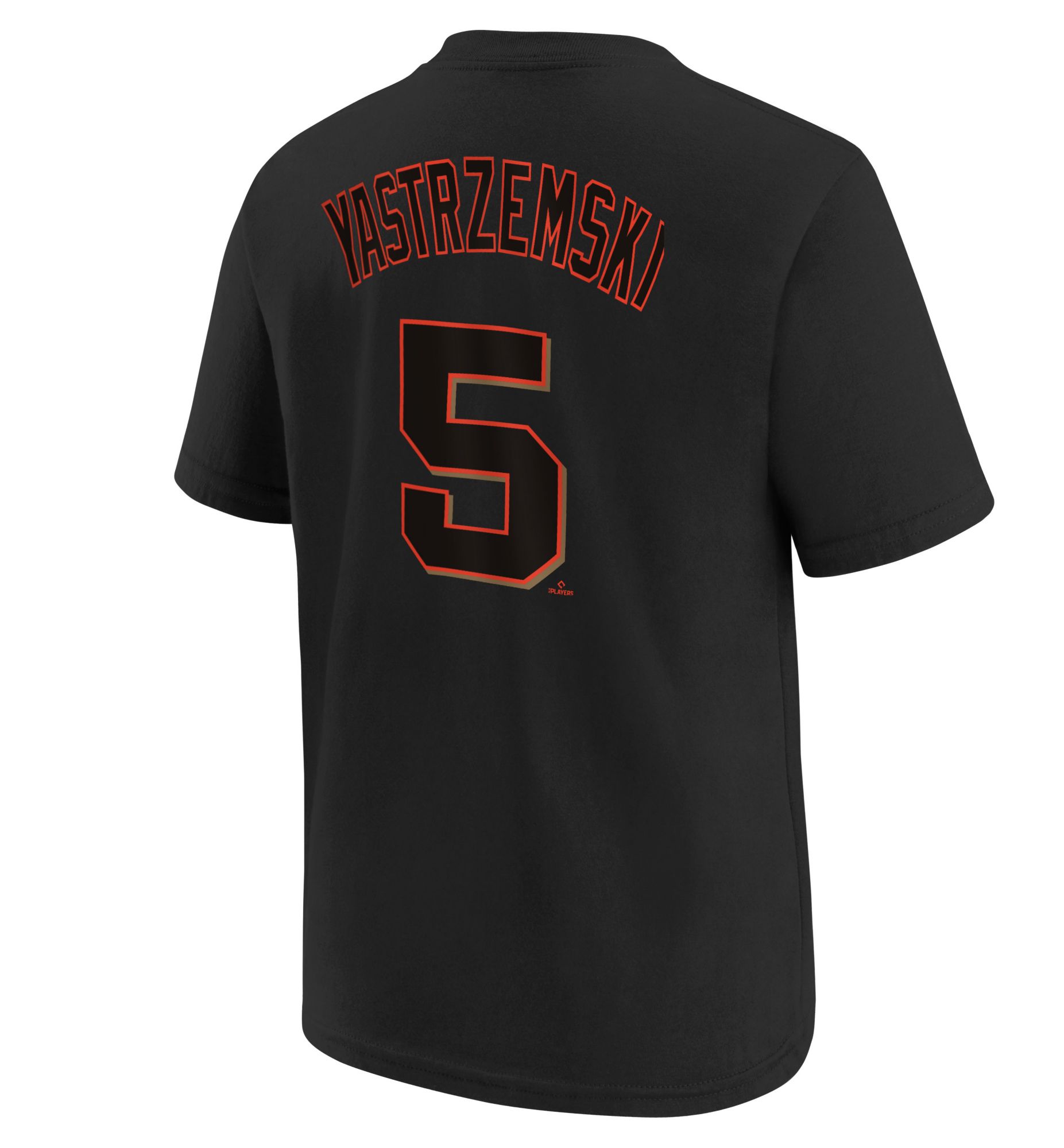 Nike Youth San Francisco Giants Mike Yastrzemski #5 Black Home T-Shirt