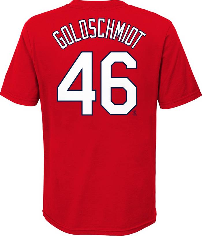 Dick's Sporting Goods Nike Men's Replica St. Louis Cardinals Paul  Goldschmidt #46 Cream Cool Base Jersey