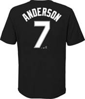 Tim Anderson Chicago White Sox Black Gold New Jersey Size XXL