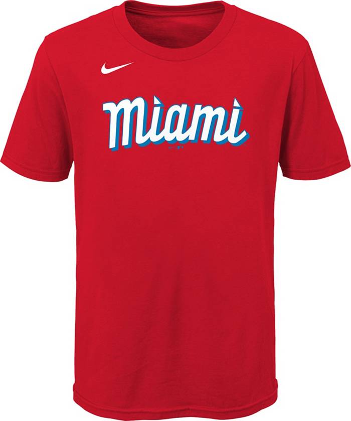 Miami Marlins Nike City Connect T-Shirt - Youth