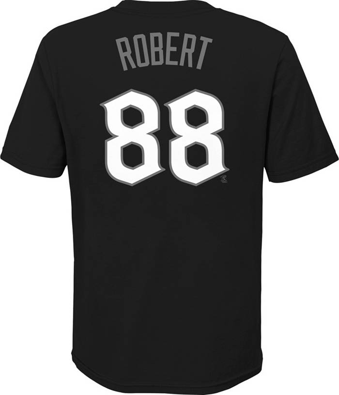 Dick's Sporting Goods Nike Youth Chicago White Sox Luis Robert #88 Black  T-Shirt