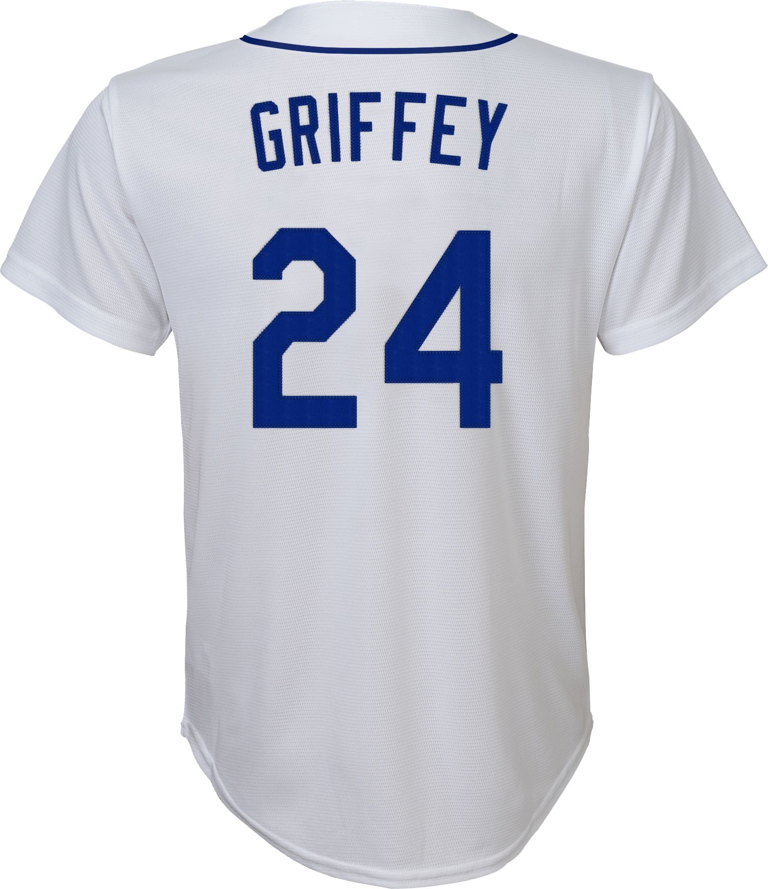 Nike Youth Replica Seattle Mariners Ken Griffey Jr. #24 Cool Base Cooperstown White Jersey product image