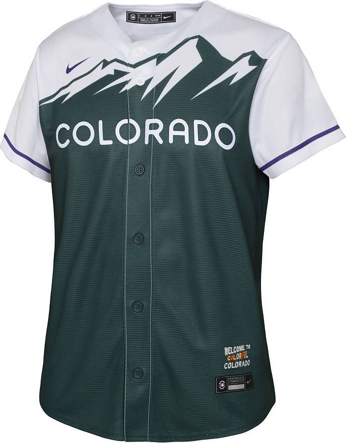 MLB Colorado Rockies (Kris Bryant) Men's Replica Baseball Jersey