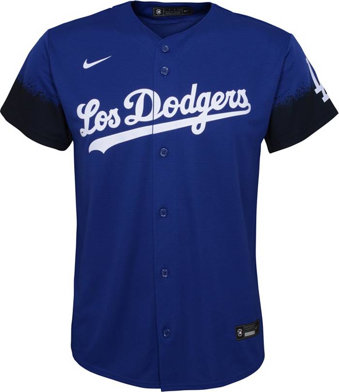 Infant Nike Mookie Betts Royal Los Angeles Dodgers Name & Number T-Shirt