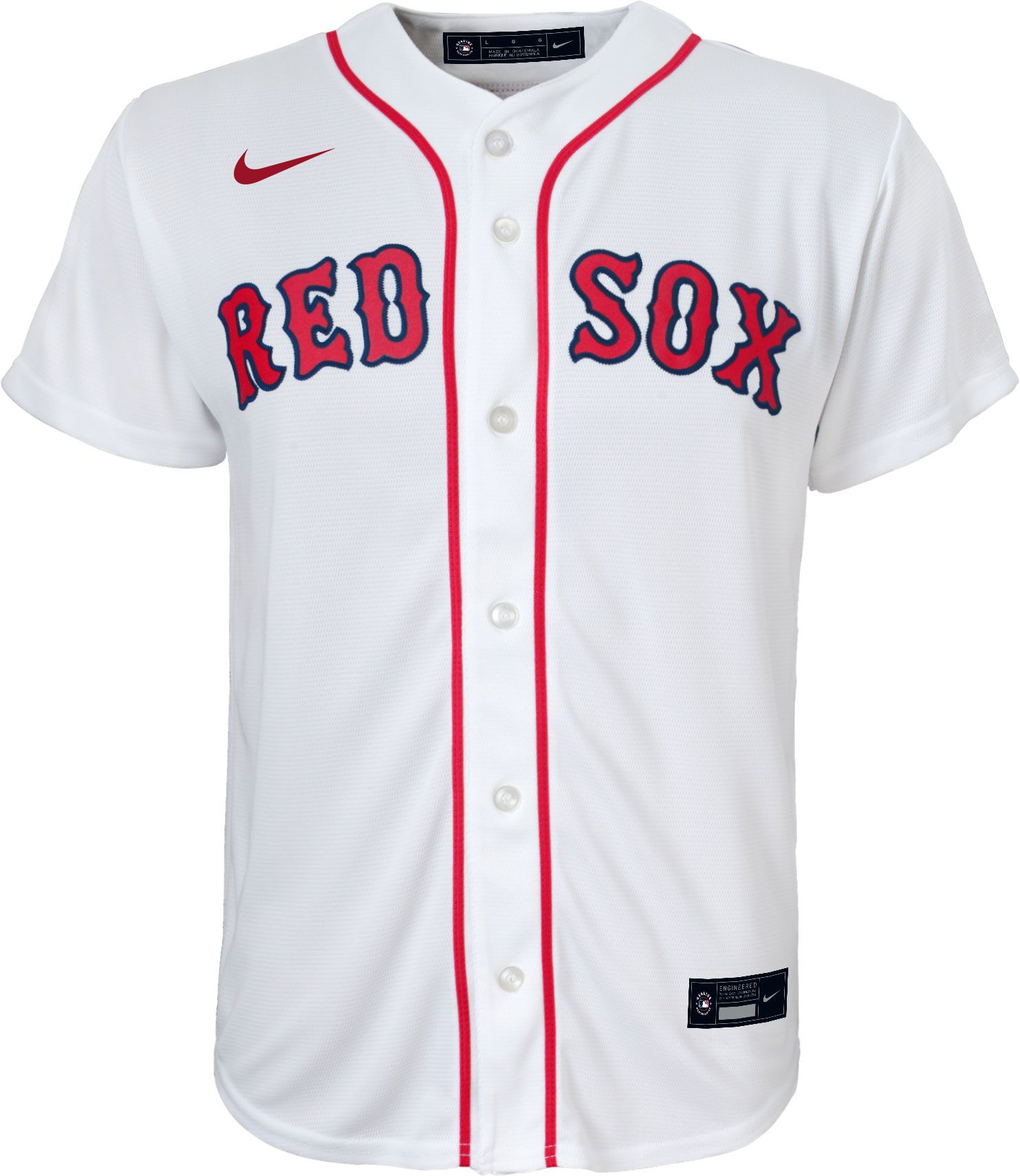 Nike Youth Replica Boston Red Sox Alex Verdugo #99 Cool Base White Jersey product image